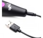 Xr - Bang! MINI MASAGER WAND 10 FUNKCIJŲ USB PURPURINĖ