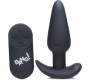 Xr - Bang! VIBRATED ANAL FORM T SILICONE USB W/ BLACK CONTROL