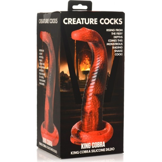 Xr - Creature Cocks KING COBRA SILIKONA DILDO