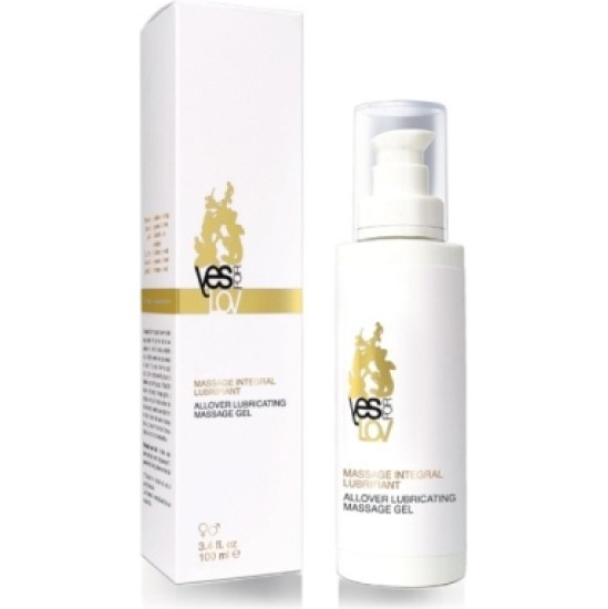 Yesforlov MASSAGE-LUBRICATING GEL WITH WHITE TEA FRAGRANCE 100 ML