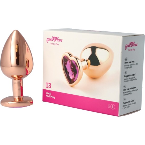 Pick&Love Nº 13 METAL ANAL PLUG SIZE L