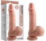 Vscnovelty REALISTIC PENIS DOUBLE DENSITY SILICONE FLESH 18.3 CM