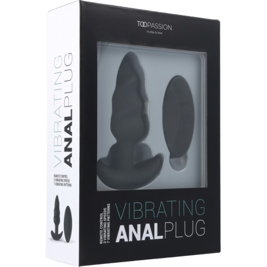 Pick&Love VIBRATING WHIRLY ANAL PLUG By TOOPASSION