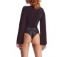 Demoniq ALEXIS BODY WITH WIDE SLEEVES BLACK L