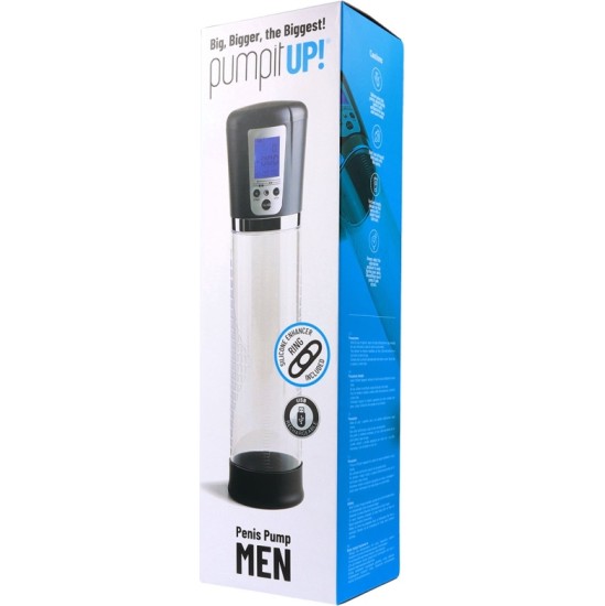 Virgite - Pump It AUTOMATIC PENIS PUMP WITH GRAY USB VIEWER