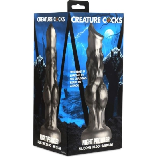 Xr - Creature Cocks NAKTS PROWLER VIDĒJS SILIKONA DILDO