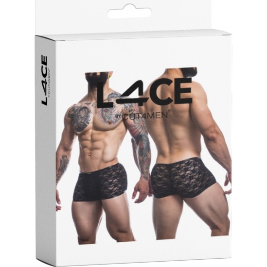 Cut4Men C4M L4ACE BLACK BOXER S