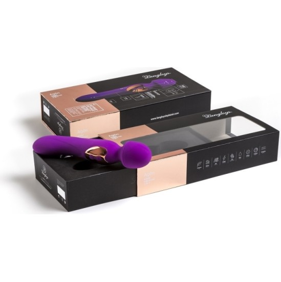 Langloys WAND VIBRATOR 2 IN 1 LILLA AGÔN