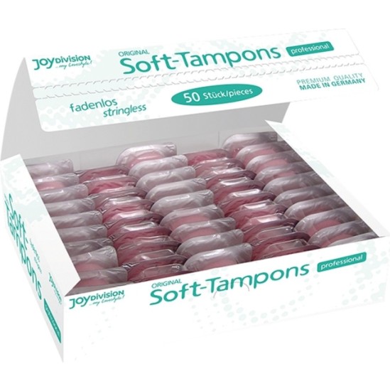 Joydivision SOFT-TAMPONS PROFESSIONAL PACK 50 UNITS