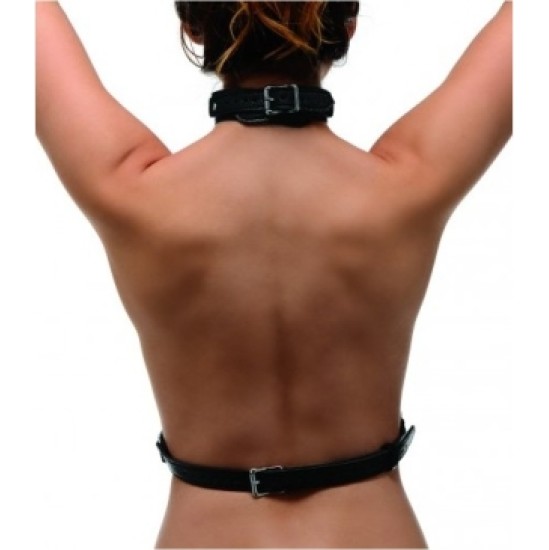 Xr - Strict WOMEN'S BLACK CHEST HARNESS