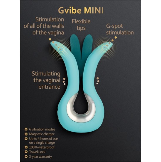 G Vibe (Fun Toys) G VIBE MINI TIFFANY MINT