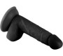 Vscnovelty REĀLISTS PENIS MR RUDE BLACK 18,5 CM