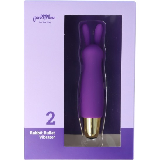 Pick&Love No. 2 RABBIT BULLET VIBRATOR