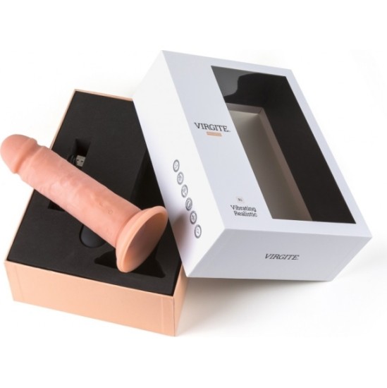 Virgite - Realistics REĀLISTS VIBRATORS R1" 19cm W/ TĀLVADĪBAS PULTS"