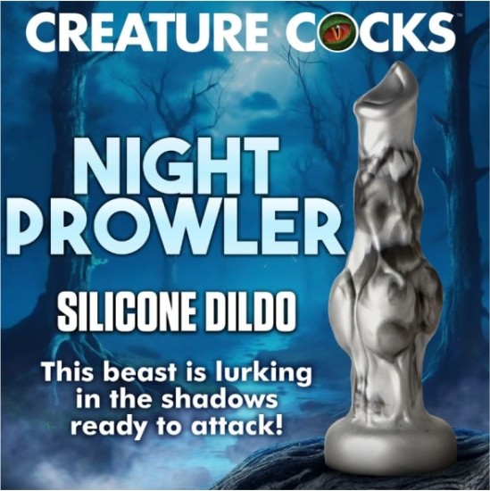 Xr - Creature Cocks NAKTS PROWLER VIDĒJS SILIKONA DILDO