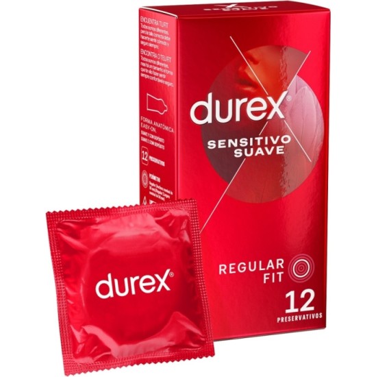 Durex JUTĪGI MĪKSTI PREZERVATĪVI 12 VIENĪBAS