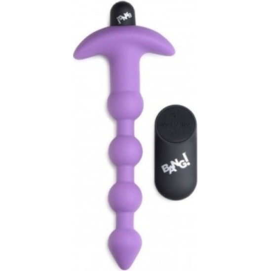 Xr - Bang! USB VIBRATING ANAL STRIP WITH PURPLE CONTROL