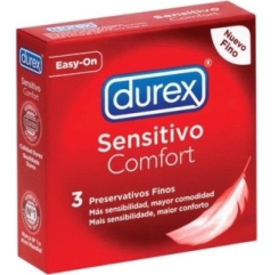 Durex JUTĪGI MĪKSTI PREZERVATĪVI 3 VIENĪBAS