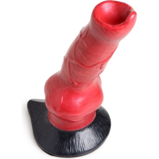 Xr - Creature Cocks ELLES HUNDS SUŅU SILIKONA DILDO 19 CM X 6 CM