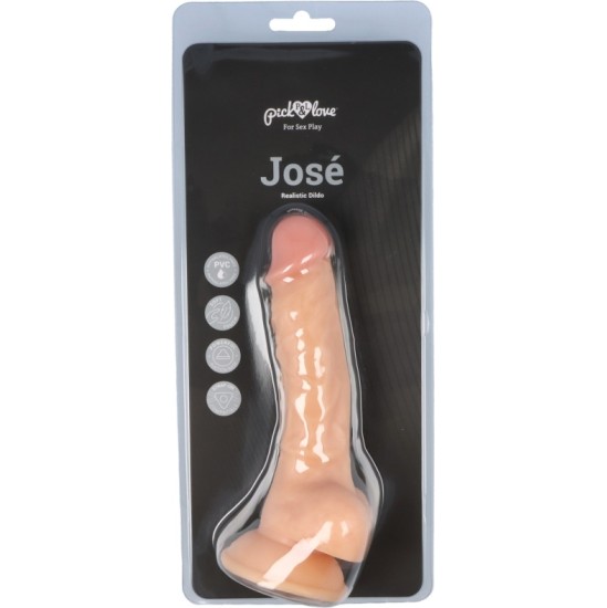 Pick&Love JOSÉ REALISTIC PENIS 19,5 CM