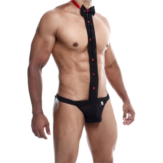 Mob Eroticwear BODY-SUSPENSORY AR tauriņu S/M