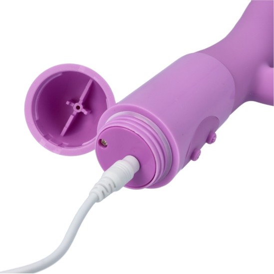 Pick&Love Nº 74 G POTKA VIBRATORS AR STIMULĀTORU PURPURA