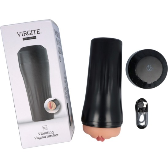 Virgite - Masturbator M2 MASTURBAATORI VIBRAATOR USB VAGIINA LIHA