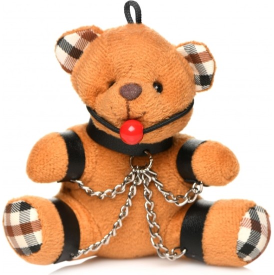 Xr - Masterseries GAGGED TEDDY BEAR KEYCHAIN