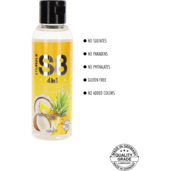 Stimul8 S8 4 IN 1 PINEAPPLE LUBRICANT 125 ML