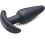 Xr - Bang! VIBRATED ANAL FORM T SILICONE USB W/ BLACK CONTROL