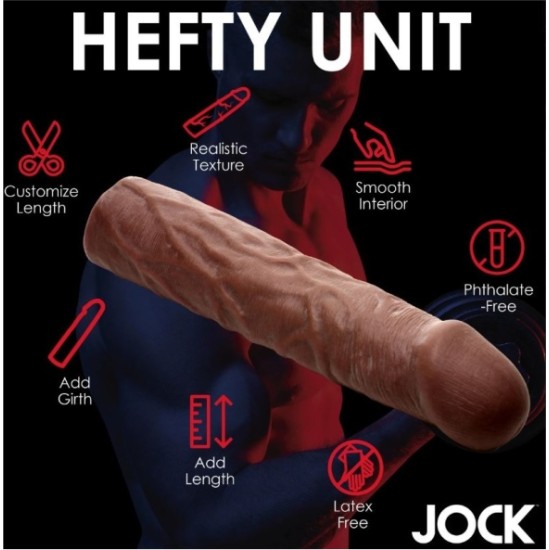 Xr - Jock PENIS ENLARGEMENT COVER 7'60 CM DARK