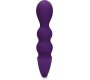 Loveline PURPLE STRIATED TEARDROP SILICONE ANAL VIBRATOR