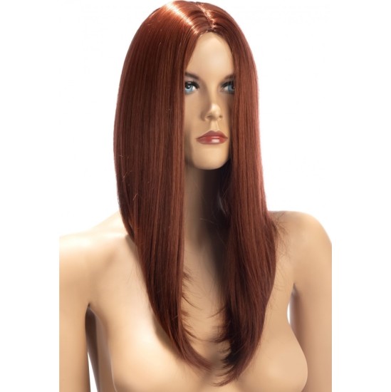 World Wigs NINA CARRE LONG BROWN WIG