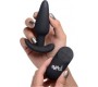 Xr - Bang! VIBRATED ANAL FORM T SILICONE USB W/ BLACK CONTROL