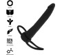 Mythology Fantasy Dildo MYTHOLOGY - COBI ONYX ANAL DILDO WITH COCK AND TESTICLE RING 13 SILICONE CM