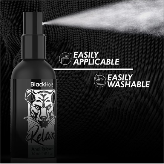 Black Hole ANAL RELAXER SPRAY WATER BASED 30 ML