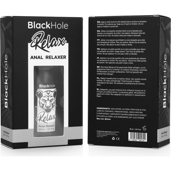 Black Hole ANAL RELAXER SPRAY WATER BASED 30 ML