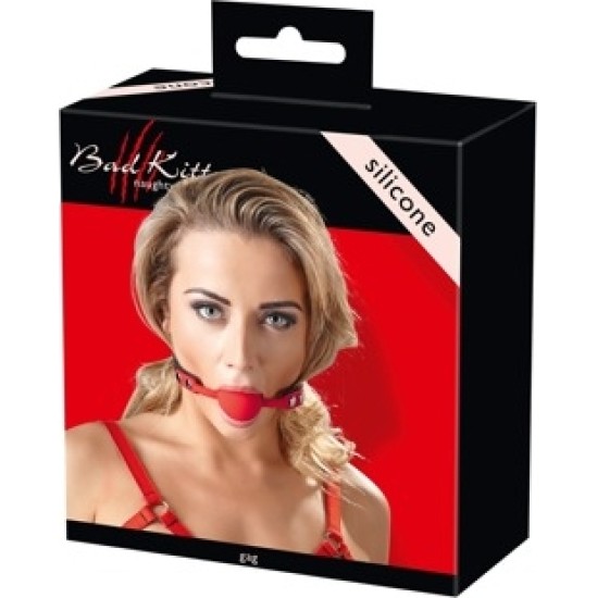 Bad Kitty Red Gag silicone