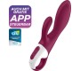 Satisfyer Apsildāms vibrators ar siltuma efektu G punkta USB silīcija