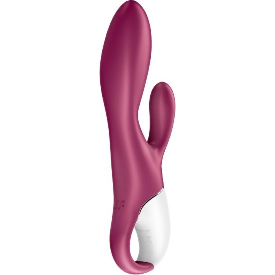 Satisfyer Apsildāms vibrators ar siltuma efektu G punkta USB silīcija