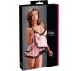 Cottelli Lingerie Babydoll rozā 2XL