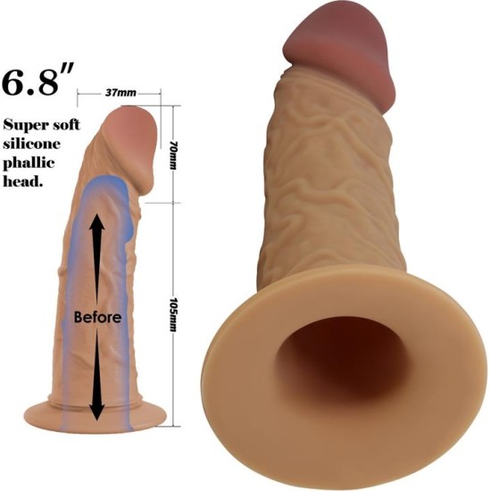 Prettylove Hjūstonas siksniņa ar dobu dildo