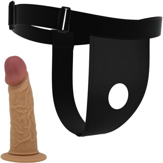 Prettylove Houston Strap-On Harness with Hollow Dildo