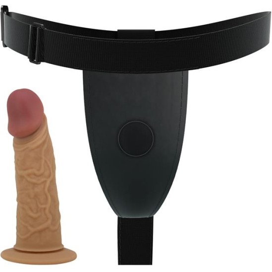 Prettylove Houston Strap-On Harness with Hollow Dildo