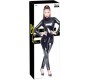 Black Level Vinyl Jumpsuit Black M