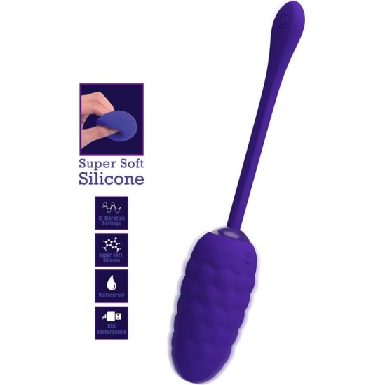 Prettylove Marina Vibrating Egg Violetinė