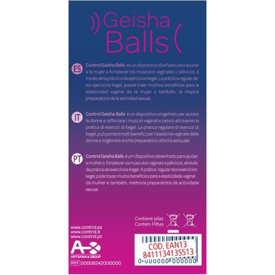 Control Geisha Balls I lygis (2x18 gr)