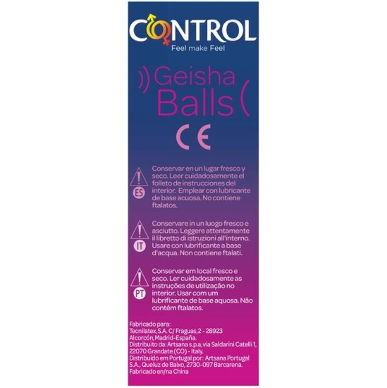 Control Geisha Balls I lygis (2x18 gr)