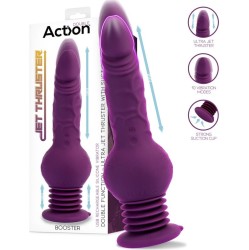 Action Booster Ultra Jet Thruster Vibrator with Powerfull Suction Cup