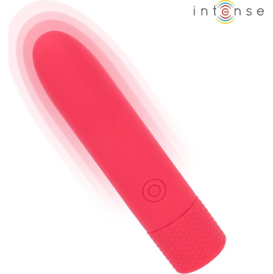 Intense Fun INTENSE - SYMONE USB RECHARGEABLE VIBRATING BULLET 8 VIBRATIONS RED 10 X 2.2 CM